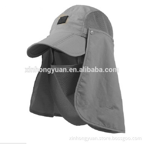 custom Sun Caps Flap Hats Outdoor Sun Runner Camping cap